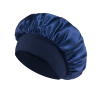 Saténová čepice krátká